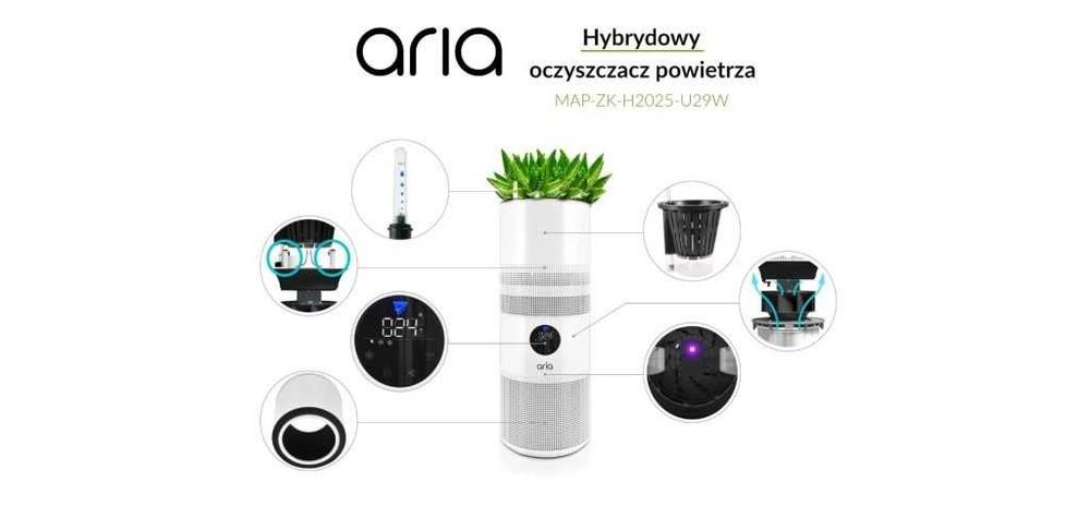 Purificator de aer Hybrid Aria MAP-ZK-H2025-U29W - Produs sigilat