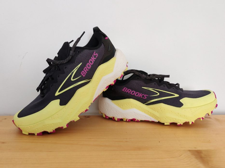 Pantofi alergare trail dama Brooks Caldera 8,mărimea 40 Green FW'25
