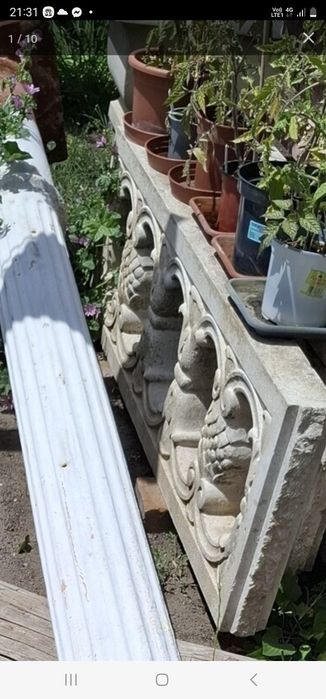 Piatra veche sculptată.ancandrament de geam.diverse modele