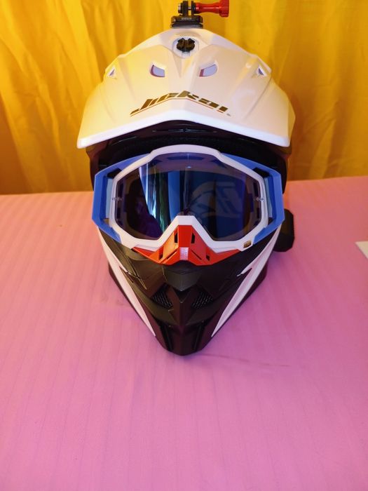 Casca motocross bicicleta trotineta full face cu certificare DOT