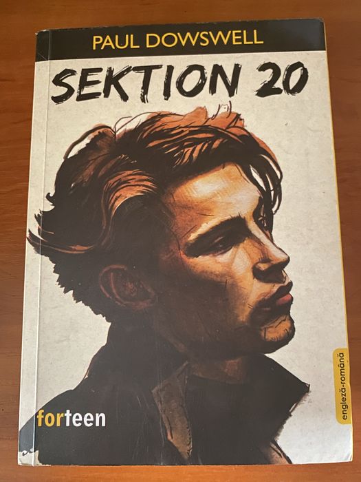 Vând carte bilingvă (română - engleză) “Sektion 20” de Paul Dowswell.