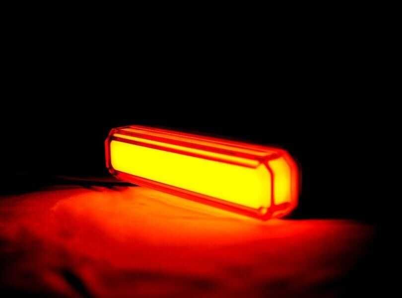 1бр. диодни LED Лед габарити НЕОН светлина 12-24V, 3 цвята