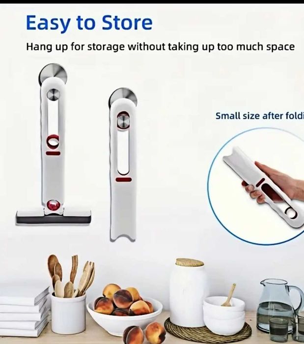 Мини-Швабра  портативная с самосжиманием!