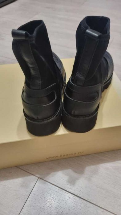 Botine/Ghete dama piele il passo