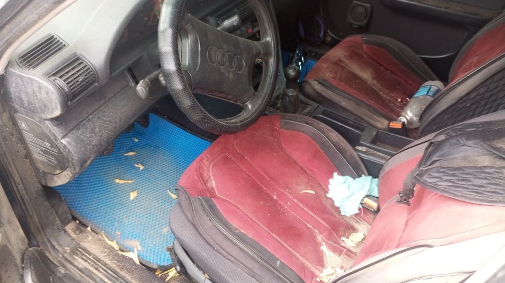 Ауди с 4 аваринном состаяний