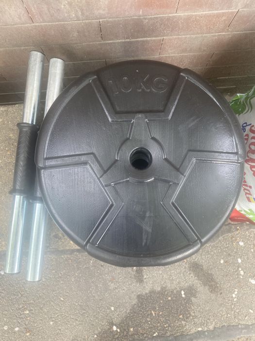 Set discuri greutati + bare pentru gantere