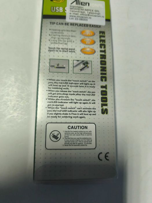 Letcon pe usb sau baterii sau pe gaz