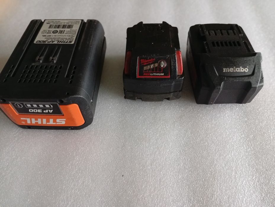 Acumulatorii defecți milwaukee metabo,sthil