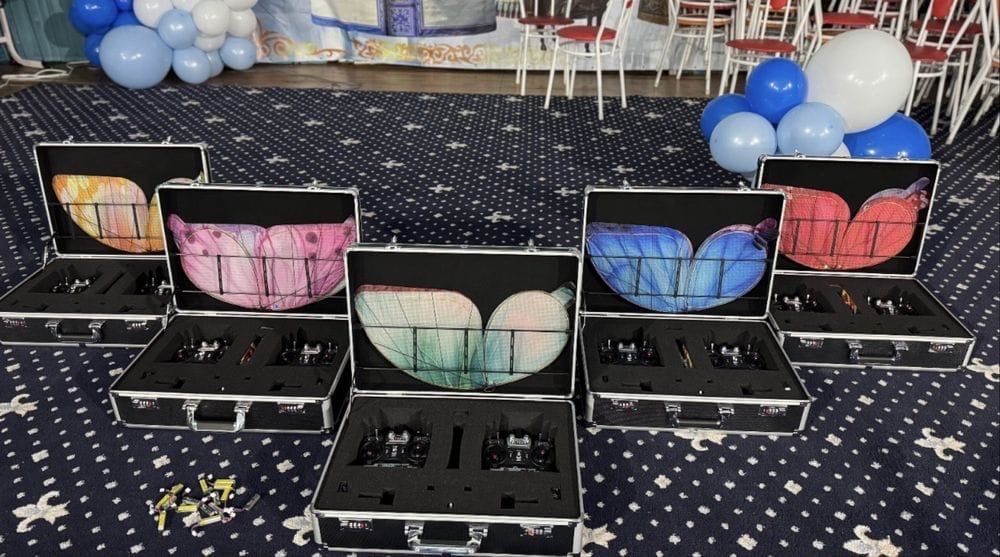 Бабочки на пульте управления