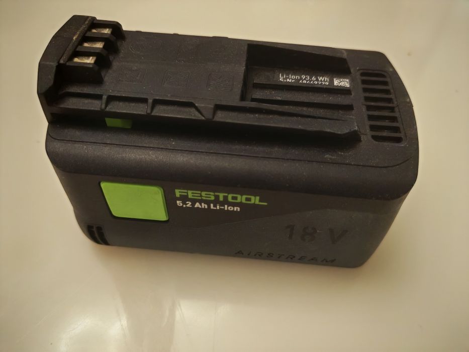 Baterie festool 5.2A 18v