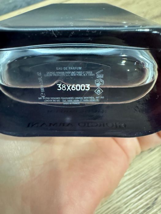 ARMANI Acqua di Gio Profondo EDP 100ml, NOU 100% original, poze reale