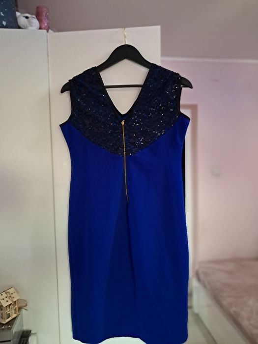 Синя офицялна Рокля