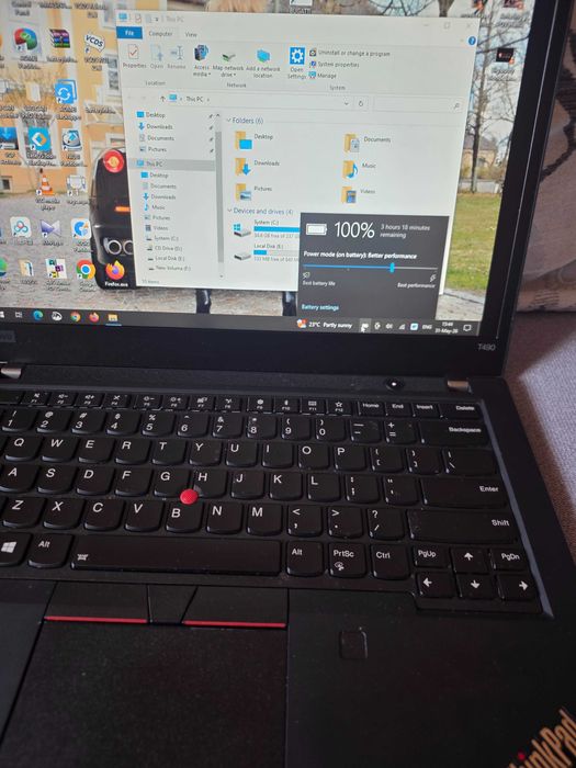 Interfata ELM  cu laptop Lenovo T490 I-5 Gen. 8 2,5  cu RAM DDR4-24GB
