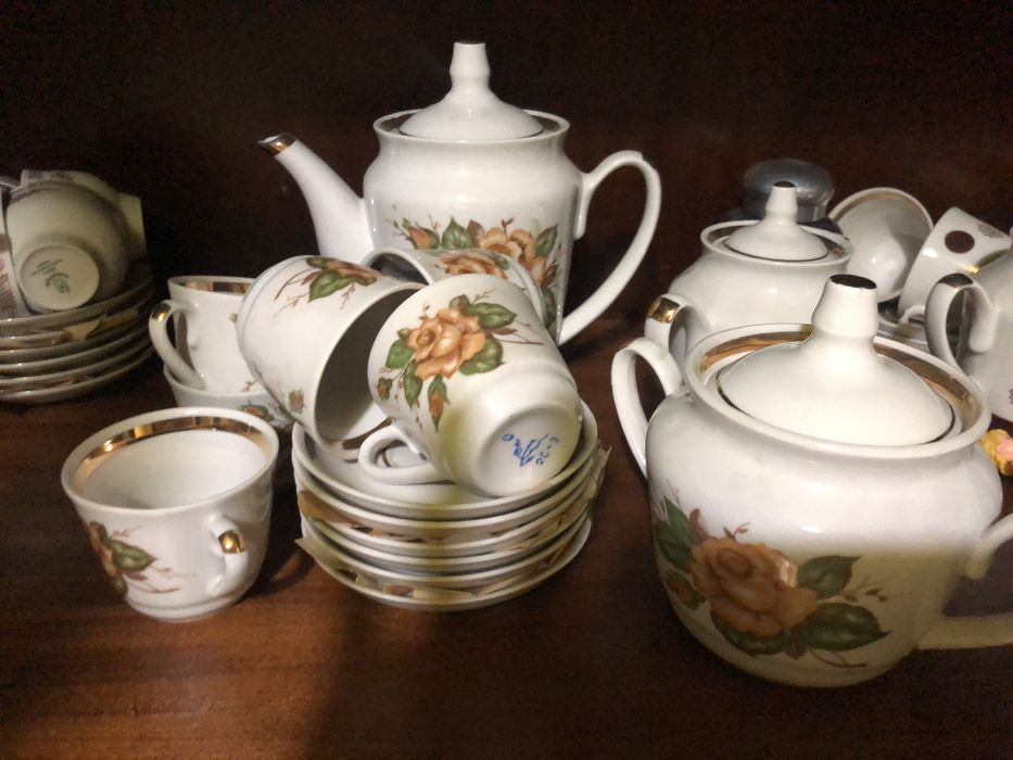 Фарфоровый чайный сервиз СССР