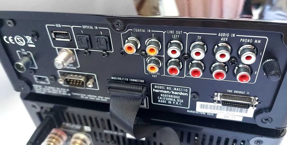 Harman Kardon MAS 110 , Amplificator + Mini Sistem Hifi , 130W !! IMPECABIL , cu telecomanda