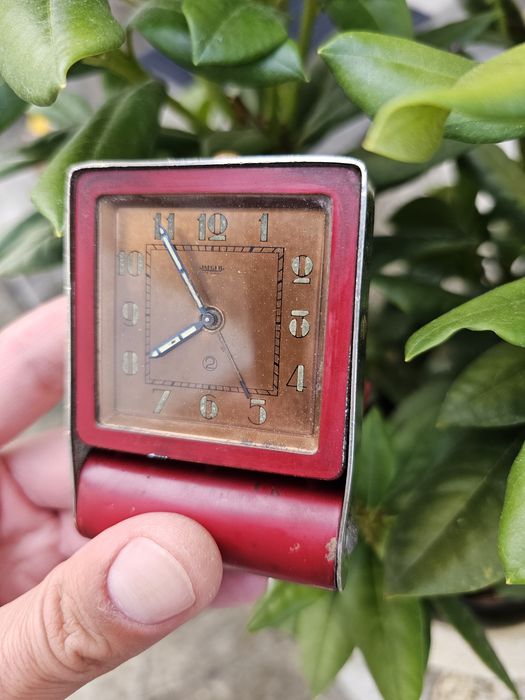 Ceas Jaeger-LeCoultre 2 Days 1930 Travel Clock de colectie defect
