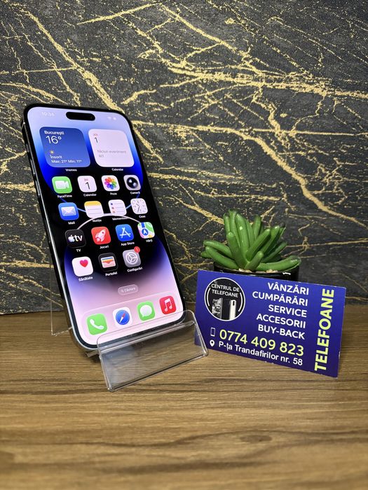 Iphone 14 Pro Max 1TB / Garantie 2 ani Centrul de Telefoane / Rate