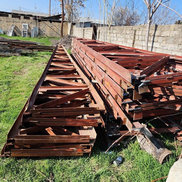 Ферма металичиски 10 метирдан и 12 метирдан