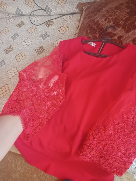 Все платье один раз одевала Корейская