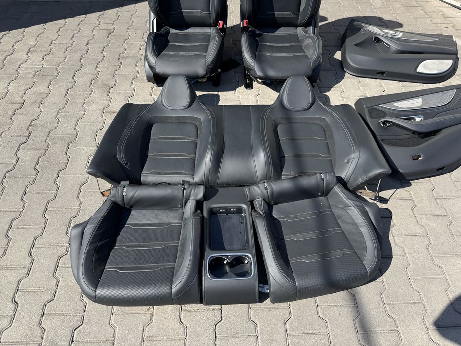 NAPPA Кожен салон за AMG GT W290 X290 с 3D BURMESTER Обдухване Масаж