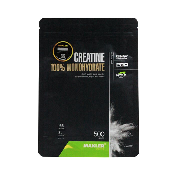 Креатин моногидрат Maxler 166 порций 500 гр пакет