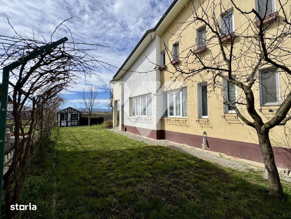 Casa individuala 4 camere, teren 490 mp, mobilata - Sura Mica Sibiu