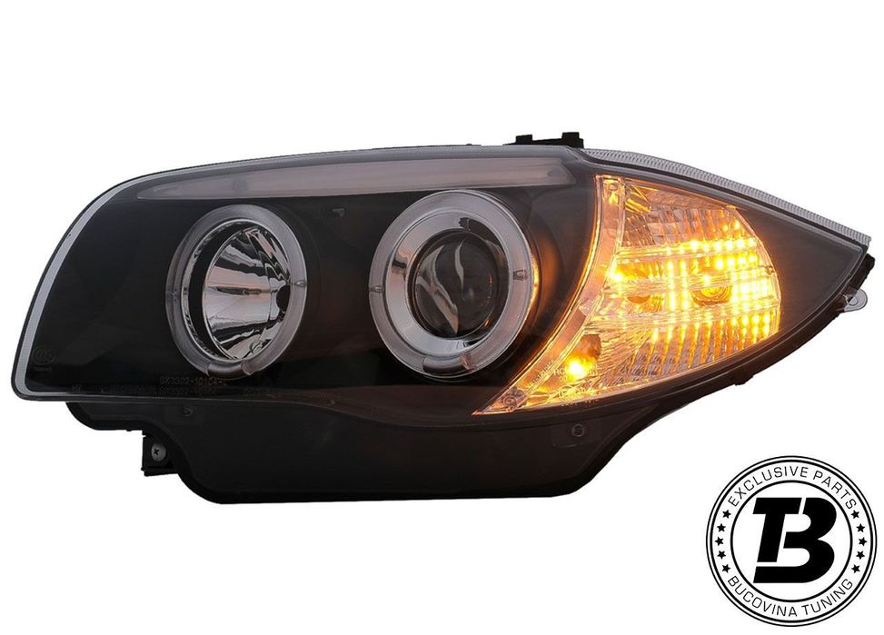 Faruri Angel Eyes compatibile cu BMW Seria 1 E81 E82 E87 E88