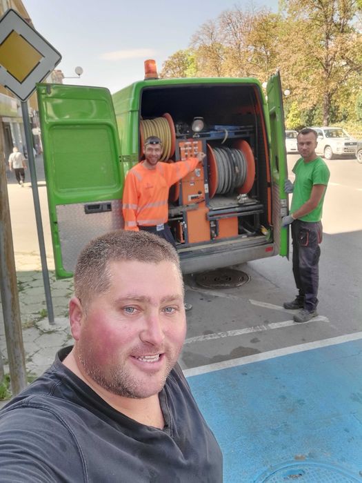 Промо Отпушване канали Септични ями мази  шумен