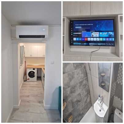 Inchiriez apartament,Trivale2 scoala 13, piata,statie , mobilat Nou,Ac