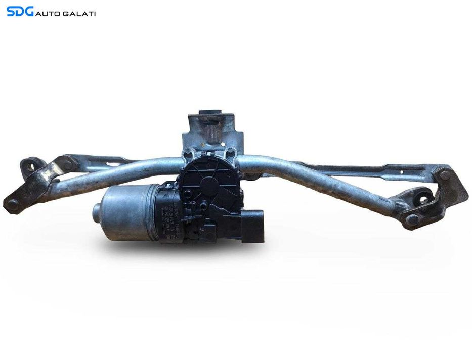 Ansamblu Stergatoare Parbriz Fata cu Motoras Volkswagen Polo 9N 2001 - 2009 Cod 6Q1955119A, 0390241524 [N5532]