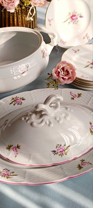 Набор антикварной столовой посуды Чехословакия