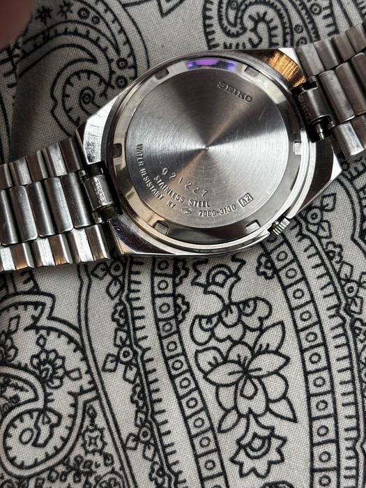 Seiko 5 automatic day date