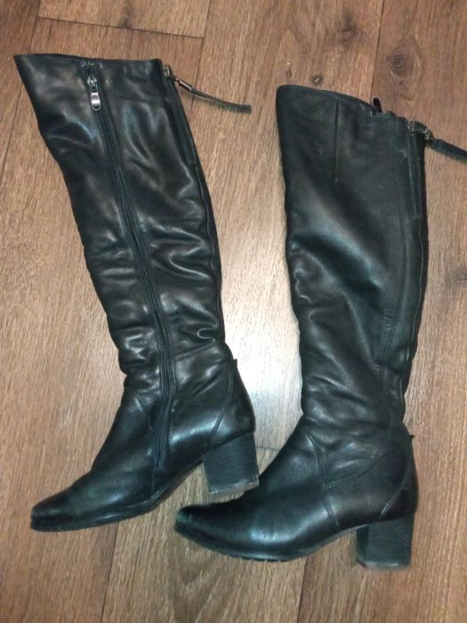 Сапоги и ботинки женские кожаные и