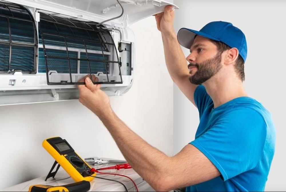 Kondisioner o'rnatish. Freon zapravka