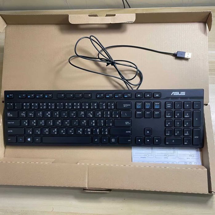 Tastatura office multimedia desktop noua Asus cu USB sau A4TECH KL-7MU PS/2
