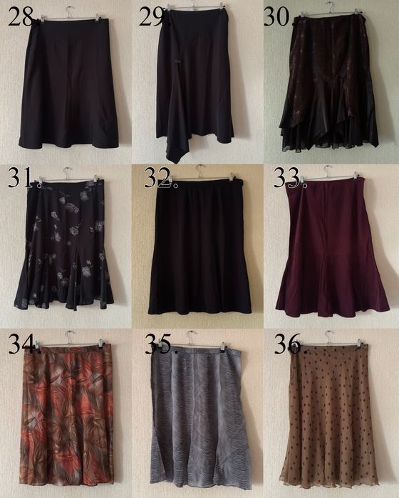 Юбка цена 1500, размер 46, 54.