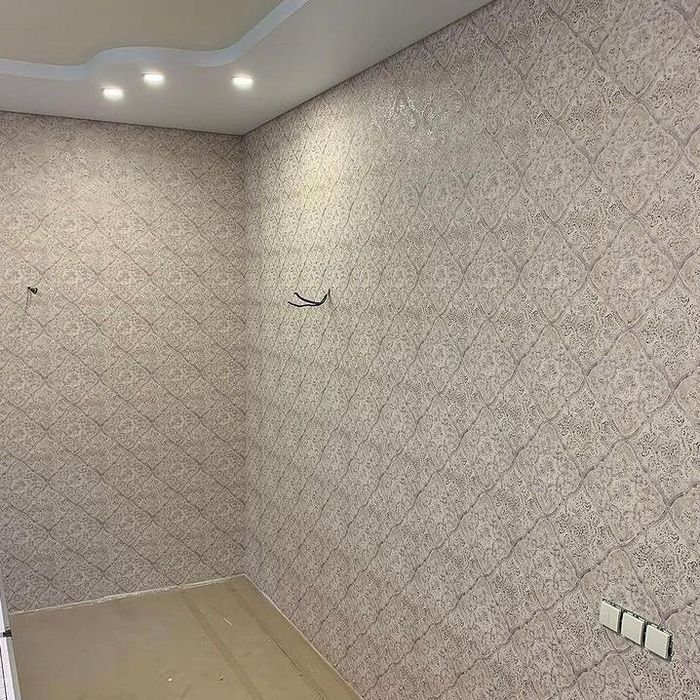 Клеим обои  быстро и качественно