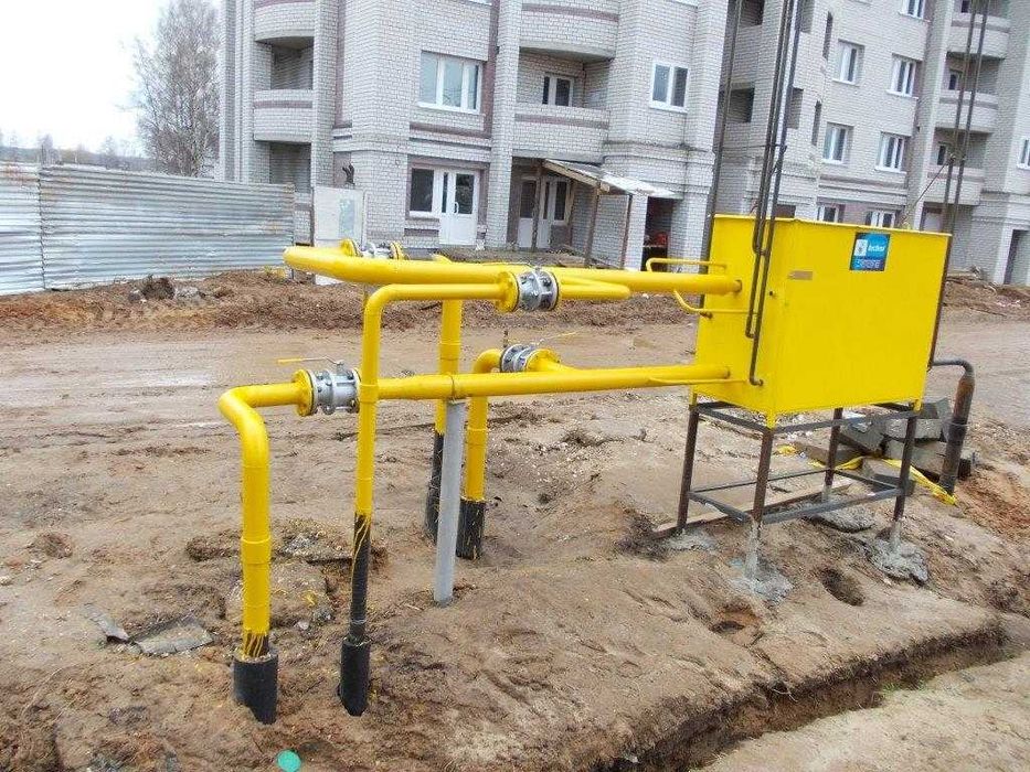 Газоснабжения жилых домов и здании под ключ