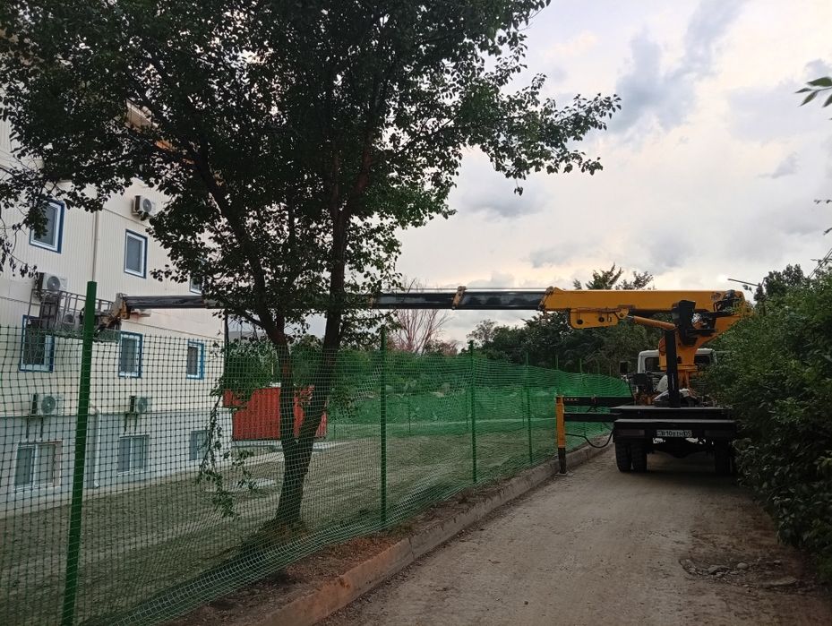 Услуги автовышки 24/7  спил деревьев