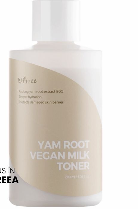 Toner hidratant cu radacina de igname Yam Root, 200 ml, Isntree