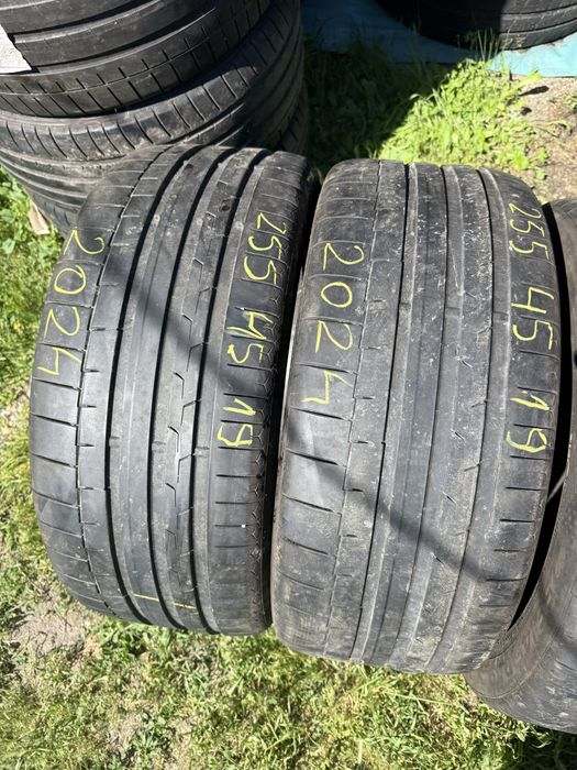 255/45/19” Set 4 buc Continental dot 2024.anv Vară. Impecabile.