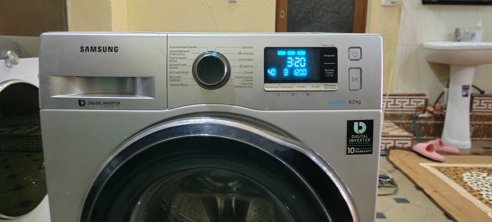 Продам Стиральную машину автомат Samsung 8 кг в хорошем состоянии