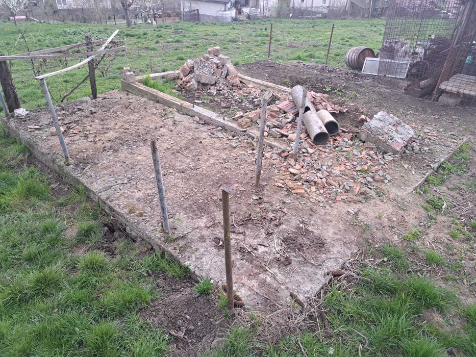 Donez moloz și beton pentru umplutură