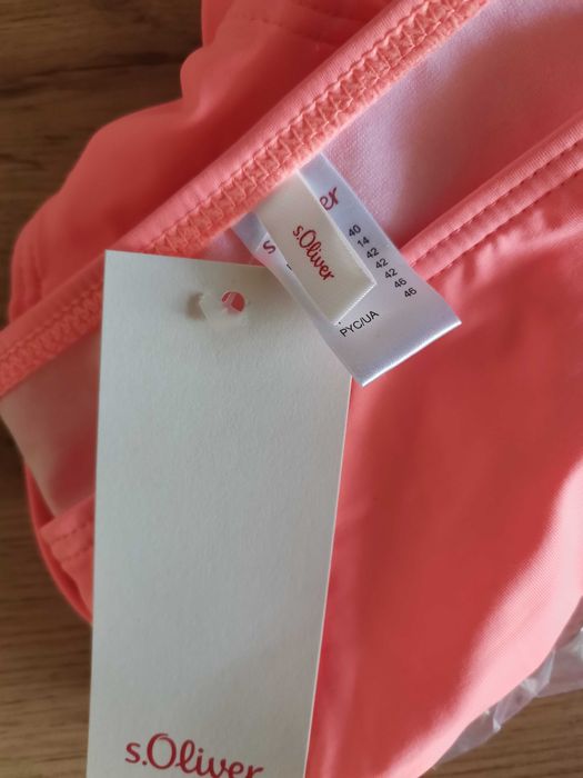 s.Oliver LM - Bikini Soft Розов сет бикини Бански комплект НОВ