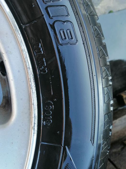 Продавам 4бр. гуми с алуминиеви  джанти