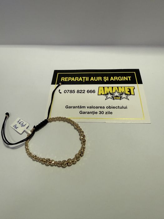 Bratara cu bilute (vl) star amanet