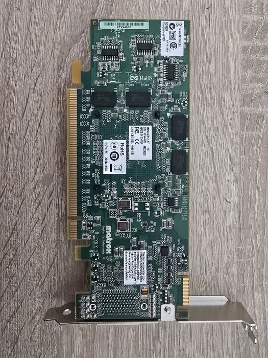 Placa video profesionala Matrox M9140-E512LAF quad monitor