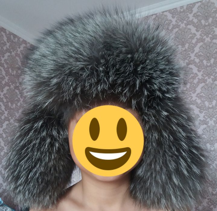 шапка песцовая.Для ребенка или подростка.