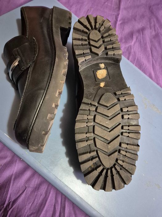 Pantofi barbatesti, piele naturala, 46, supercalitate, purtati o data