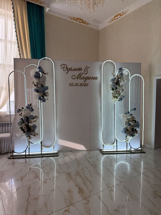 Фотозона мольберт баннер оформление